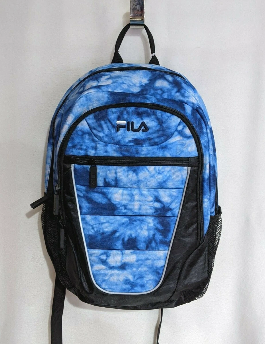 FILA Argus 4 Tie Dye Navy Laptop Compartment Girl Backpack FL BP
