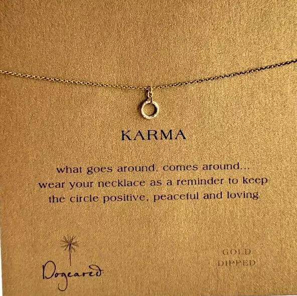 Dogeared karma necklace sale
