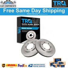 TRQ New Front Brake Rotors Set For 1998-2004 Nissan Frontier