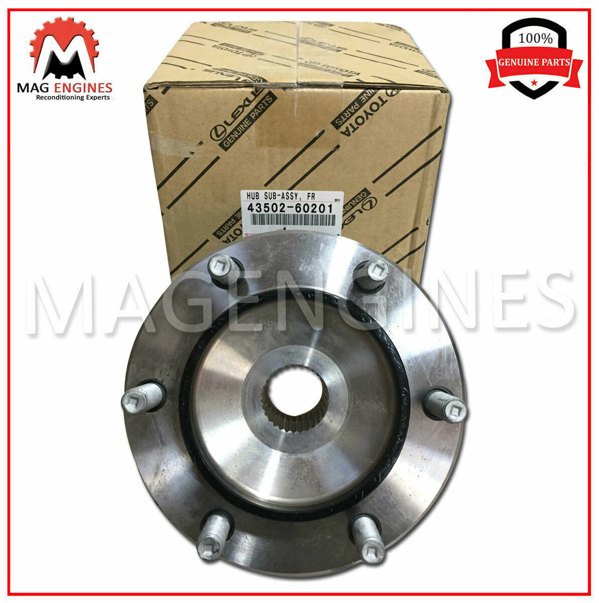 PARTS NUMBER 43502-0D080 Front of wheel hub head Pack OF 1