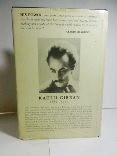 The Prophet By Kahlil Gibran 1966 Alfred A. Knopf-77th Printing-NYC-Hard Copy - Picture 2 of 7