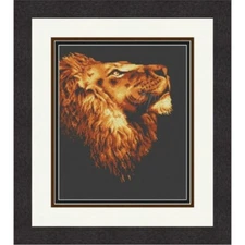 Counted Cross Stitch Kit Lion DIY