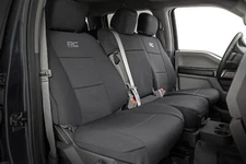 Rough Country Neoprene Seat Cover Set for 15-25 F-150 | 17-25 F-250/350 - 91067