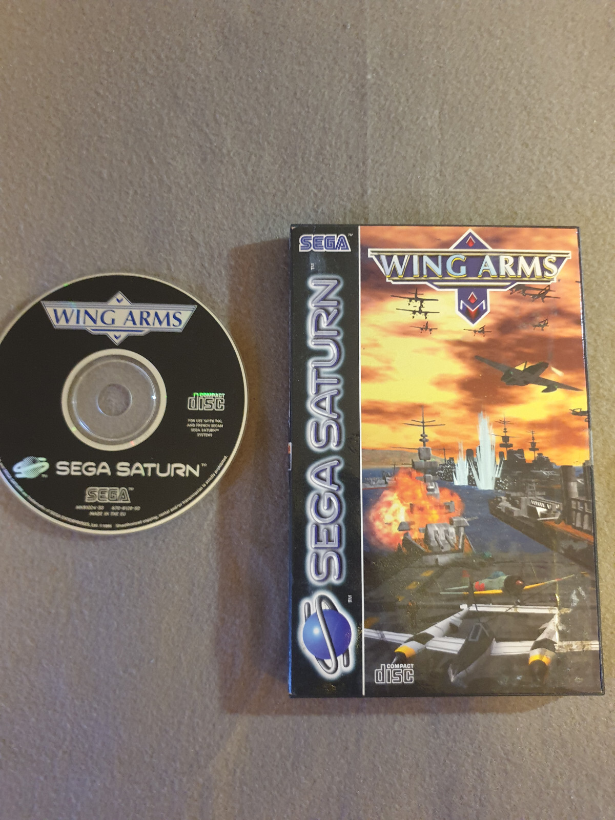 Wing Arms / SEGA Saturn / PAL / EUR sans notice