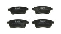 Hart 253 766 Bremsbelagsatz, Scheibenbremse FüR Renault