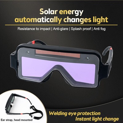 New Solar Powered Auto Darkening Welding Mask Helmet Eyes Goggle Welder Glasses