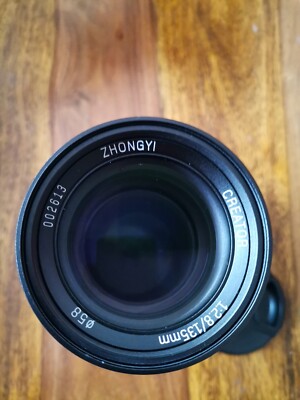 Zhongyi Nikon F 135 2,8. Neupreis 179,-, noch nicht benutzt!!! Für 99,-!