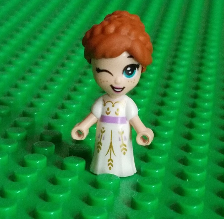 LEGO DISNEY PRINCESS ANNA MINIFIGURE MICRO DOLL dp084 USED 43175