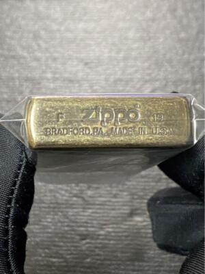 Zippo Oil Lighter Marlboro Antique Gold Limited Edition Made 2019