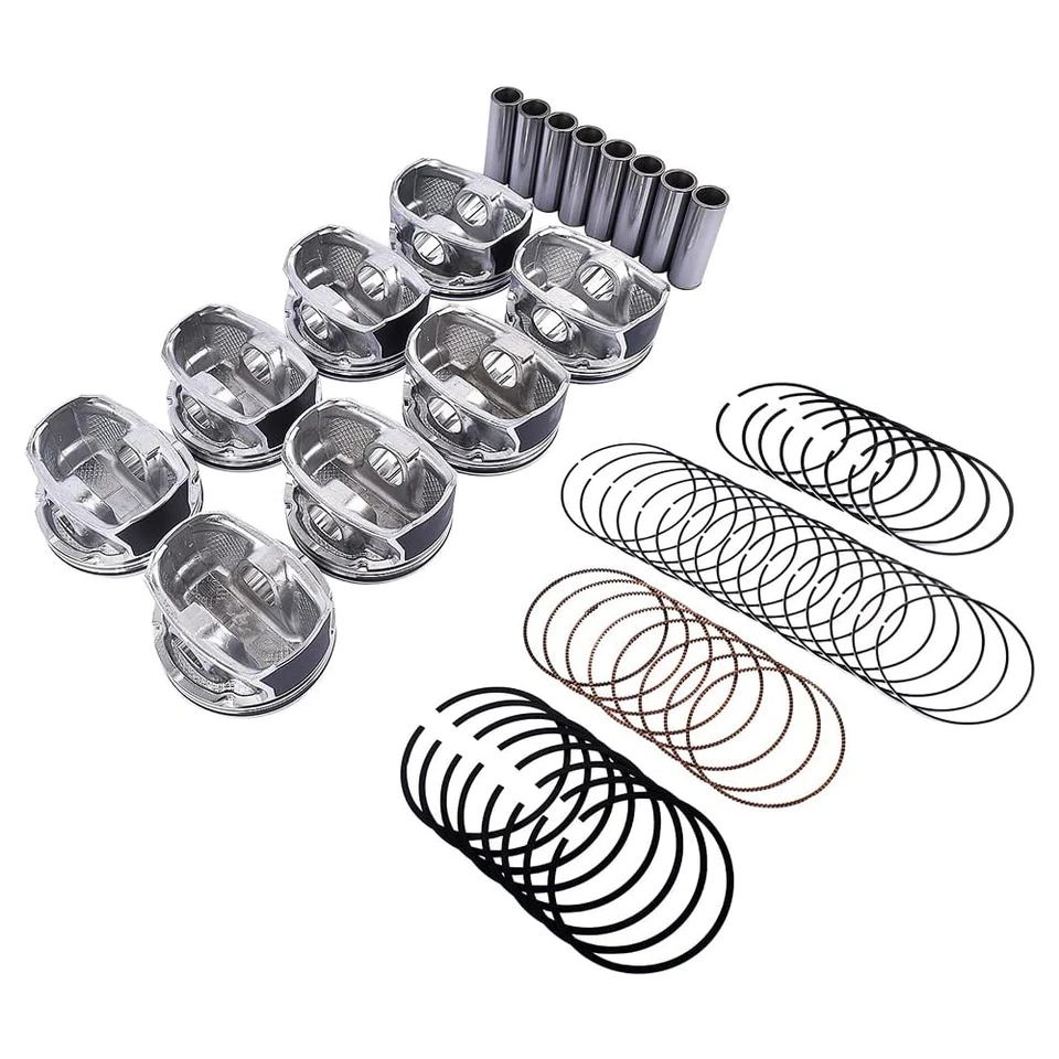 Nuevos pistones HEMI de 5,7 L con anillos para 09-16 Chrysler Aspen Dodge Jeep Ram 1500 2500 Foto 3 de 4