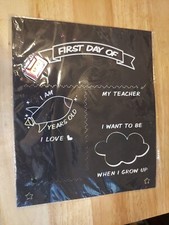 First Day Of School Sign And Last Day Of School Scratch Sign 10pc