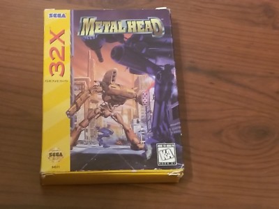 Metal Head (Sega Genesis 32X, 1995) Metalhead 10086845112| eBay