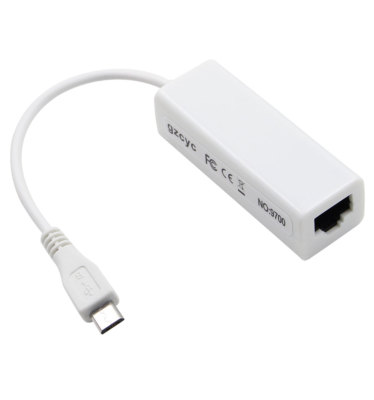 Micro USB OTG LAN USB HUB Port Ethernet RJ45 for Raspberry Pi Zero