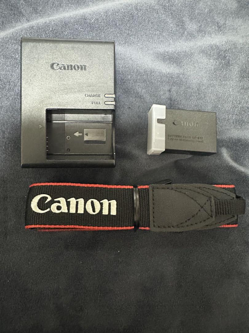 Canon Battery Lp-E17/Genuine Lc-E17 Strap