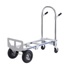 Aluminum Hand Truck 2 in 1 Folding Dolly Cart 800 lbs Capacity Heavy Duty