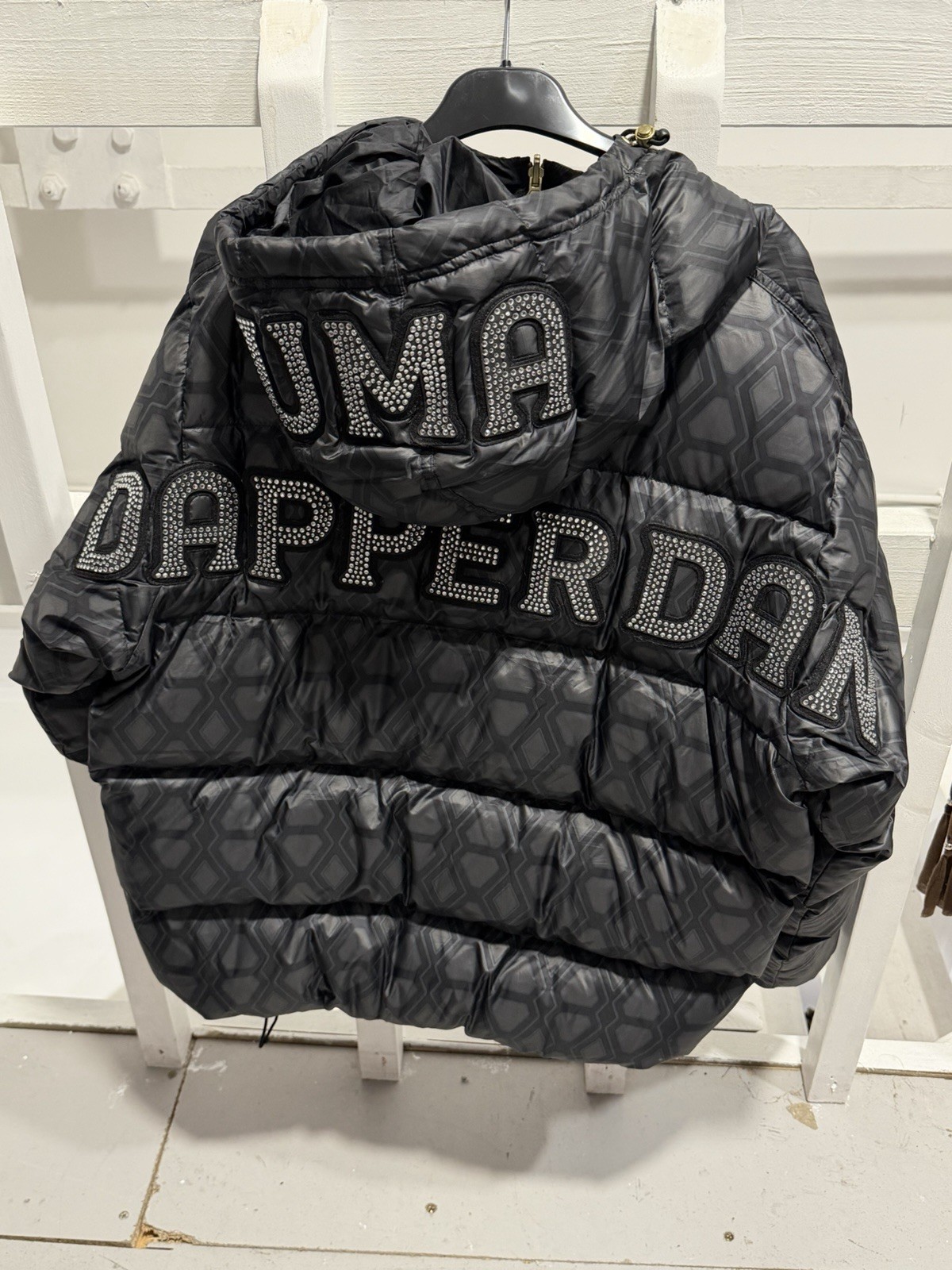 Puma x Dapper Dan Reversible Bomber PufferDown Jacket image 3