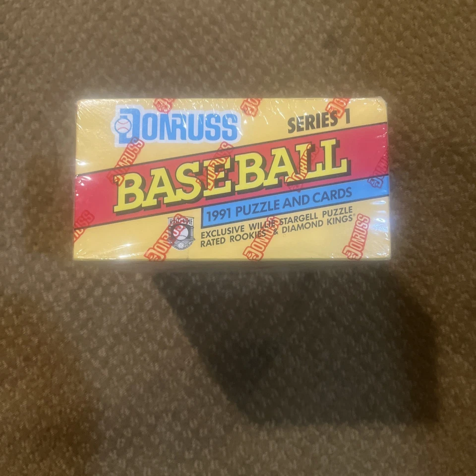 Caixa de beisebol Donruss 1991 Series 1 - 36 cartões - Selada, nova em folha - Imagem 2 de 3