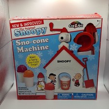 The Original Snoopy Sno-Cone Machine Cra-Z-Art New Improved in 2022 open Box