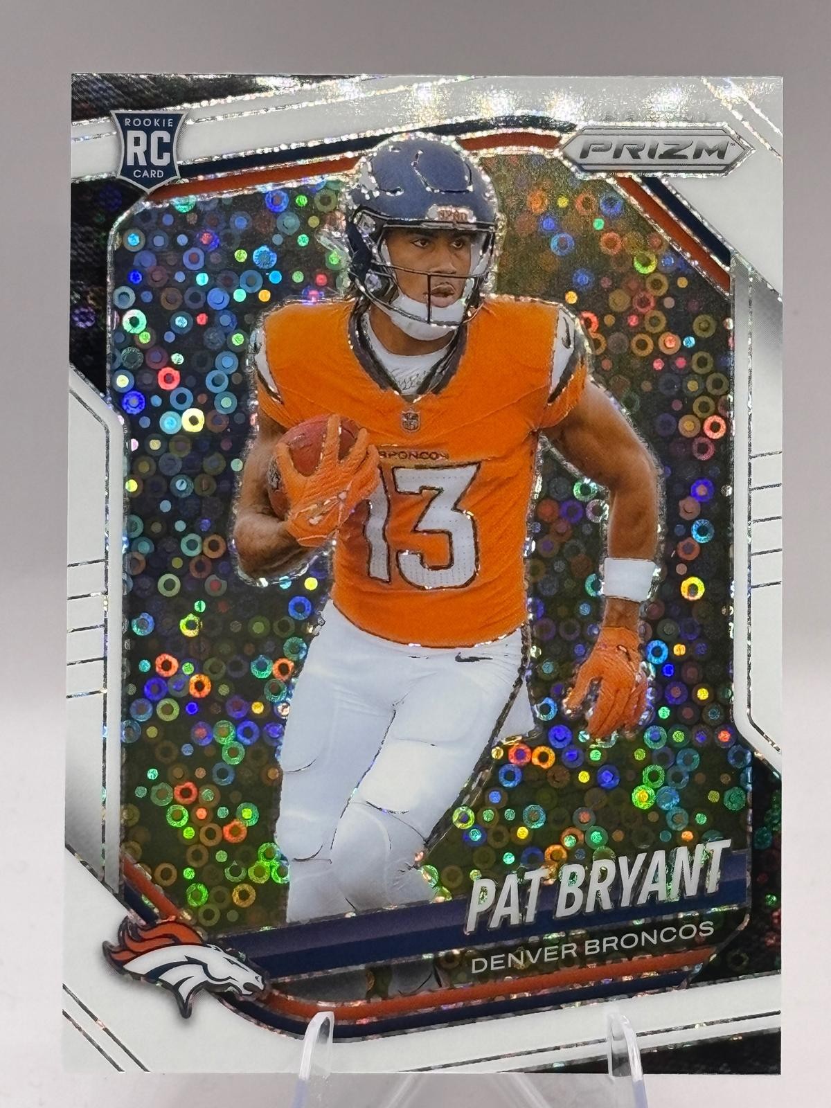 Pat Bryant Panini Prizm #366 White Disco