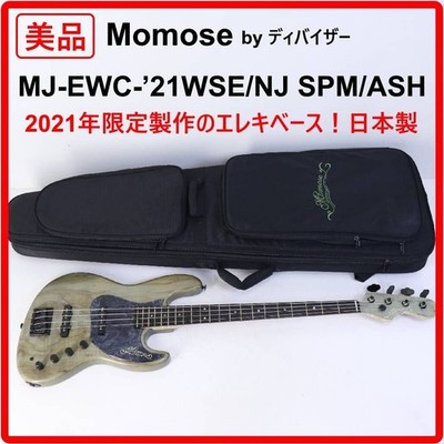 Rare Momose 30Th Anniversary Deviser Electric Bass Mj-Ewc- 21Wse/Nj Spm/Ash Made