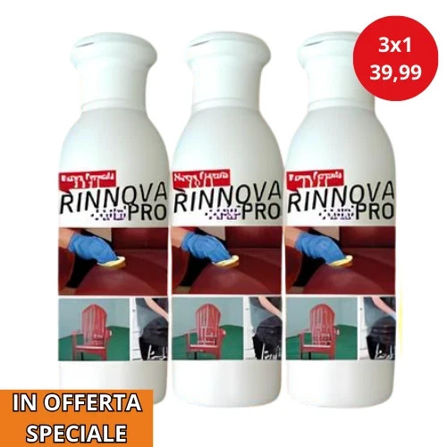 Rinnova Pro 3x1: Non Sostituire, Rigenera! Crema Proteggi Superfici