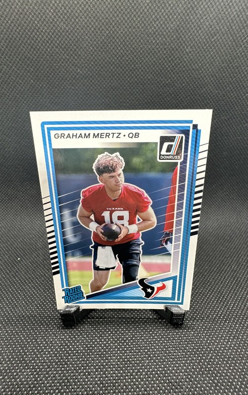 2025 Panini Donruss - Rated Rookie Graham Mertz #347 (RC)