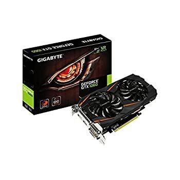 GIGABYTE GeForce GTX 1060 GV-N1060WF2OC-3GD 3GB Video Card GPU