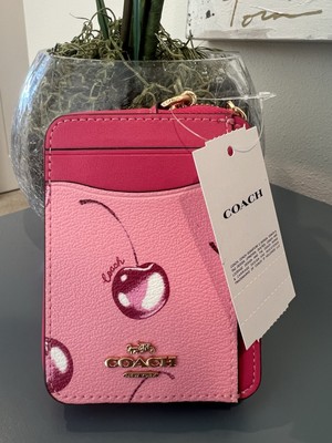 即発 COACH チェーンストラップ付き Zip Card Case 関税送料込 COACH® | Zip Chain Card Case