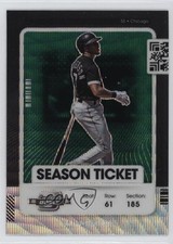 2021 Panini Contenders Season Ticket Optic Green Wave Prizm Tim Anderson 1k8e