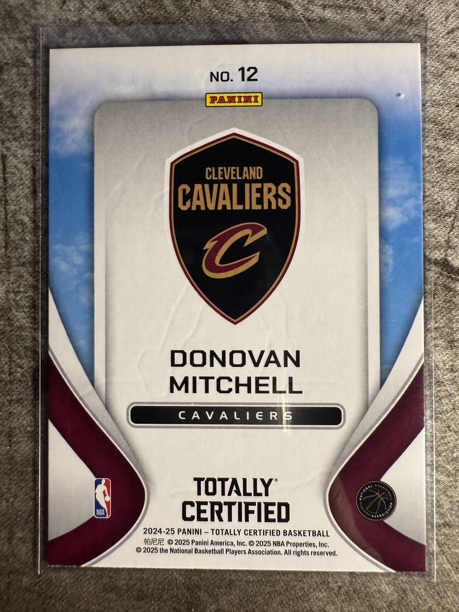 その他 Nt Donovan Mitchell Patch 4/99 Game use 2022-23 DONOVAN MITCHELL /99 PANINI NOIR ASSOCIATION EDITION