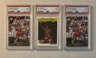 Michael Jordan 3 Card Lot! (2) ‘95 Upper Deck and (1) 1991 Hoops - PSA 9 & 8 🔥