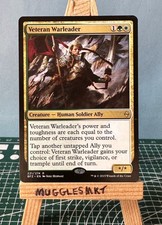 VETERAN WARLEADER - MtG Battle for Zendikar - Rare - MINT