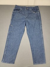 NWOT BULWARK FR Jeans Mens 38x32 Blue Flame Resist Workwear Denim Safety PEJ8DW5