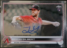 2022 Topps Chrome - Rookie Autographs Baseball Tyler Gilbert #RA-TG EX
