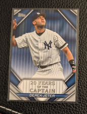 2020 Topps Update 20 Years of The Captain Blue #YOC00 Derek Jeter Yankees