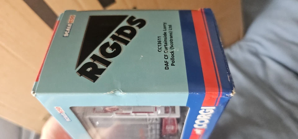 Corgi Pollock - CC13611 - Daf CF Curtainside truck - Pallex - Scotrans boxed.  - Image 2 of 4