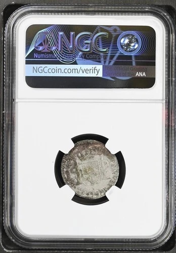 1789NG M GUATEMALA "IV/III" REAL Atlantic Sands Silver Shipwreck Coin NGC Graded - Image 2 of 2