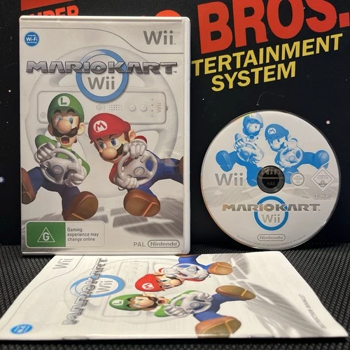Mario Kart Wii W.Manual Nintendo Wii PAL LIKE NEW TESTED FREE TRACKED POSTAGE