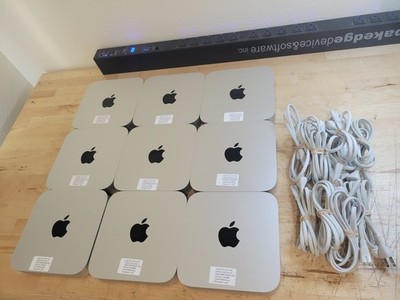 Lot of 9 Apple A1347 Mac Mini Late 2014 i5 16gb RAM 500gb SSD Computer Lot READ 