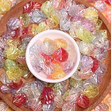 AB Colorful Fashion Handmade Material Acrylic with Holes for Jewelry Making ;