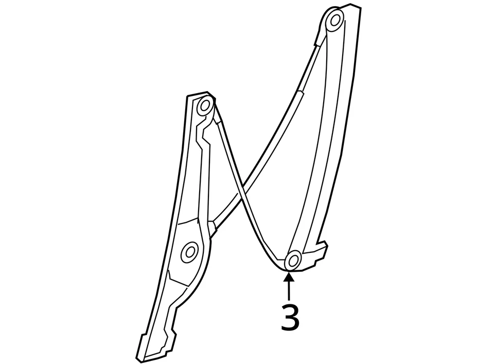 Passenger Front Window Regulator 4 Door Gran Coupe Fits 17-20 BMW 430i Foto 4 de 4