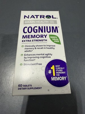 Natrol Brain Health, 60 Tablets, Exp 09/2026