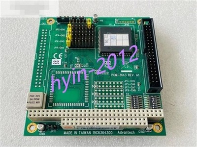 1Pcs Used   PCM-3643 REV.A1 RS-232 *gi
