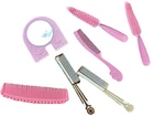 Vintage 80s Barbie Doll & Baby Doll Hair Brushes Combs Mirror Assorted Lot