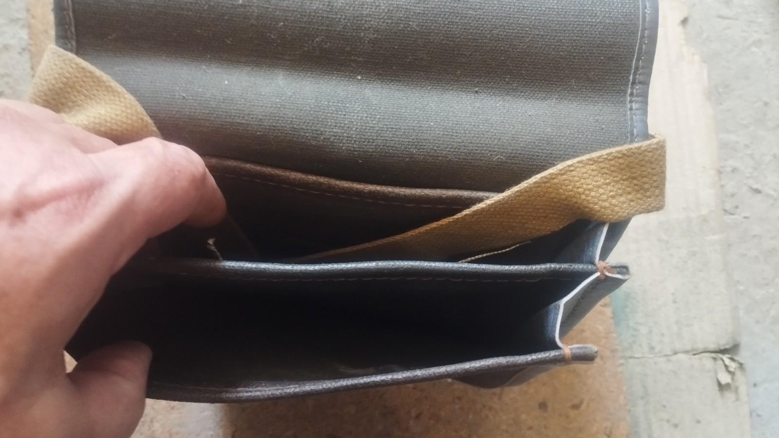 WWII Soviet Red Army Commander's Field Bag 1942 Unused Collectible — image 3