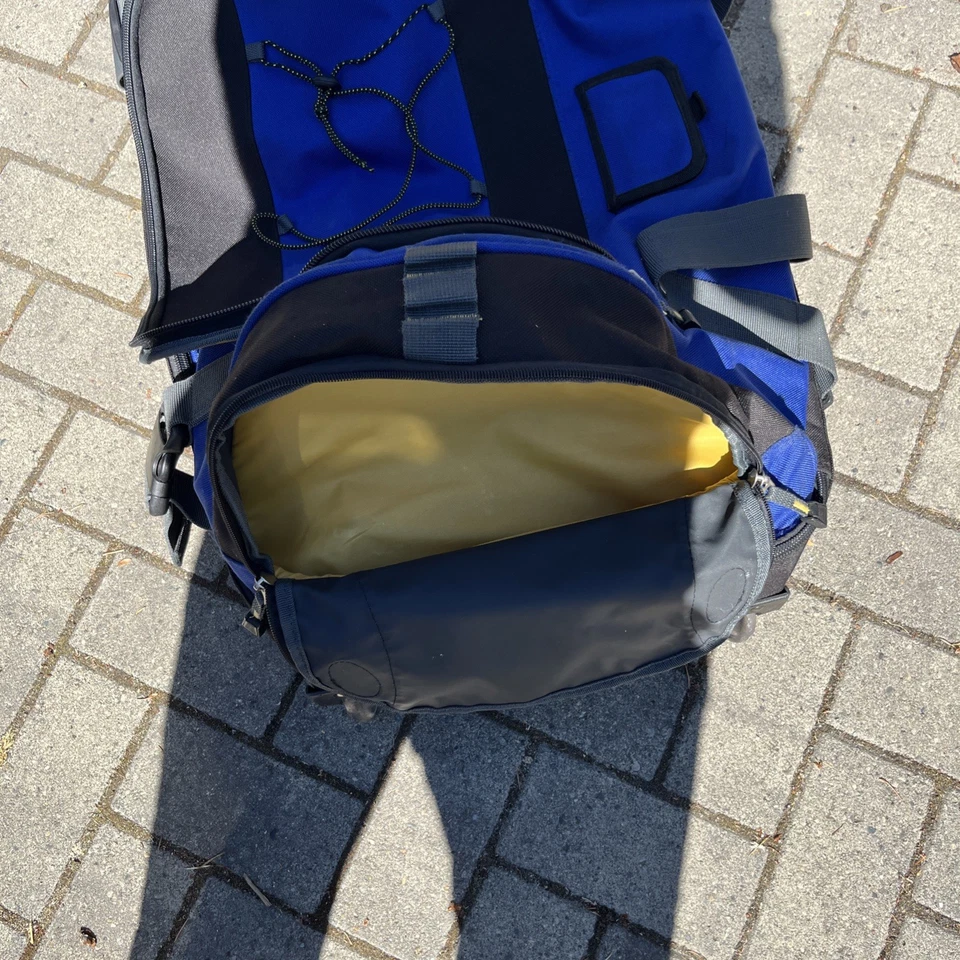 Ricardo Beverly Hills 30" Bolsa de Lona Rodante Equipaje Mochila Camping Azul Foto 3 de 4