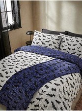Halloween Batty Bats Easycare Duvet Set (double)