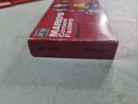Nintendo &lsquo;Game & Watch&rsquo; Mario&rsquo;s Cement Factory CIB Complete