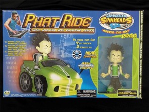 RARE & NEW - PHAT RIDE POGO, Industrial Rhythm Track, Figural Car Speaker Lights