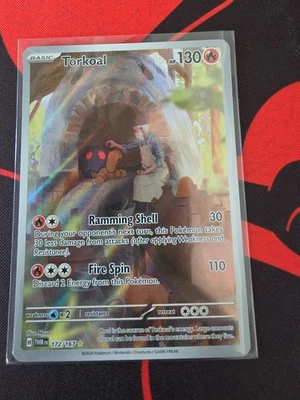 Torkoal 172/167 Illustration Rare SV06: Twilight Masquerade Holo NM - Image 1 of 4